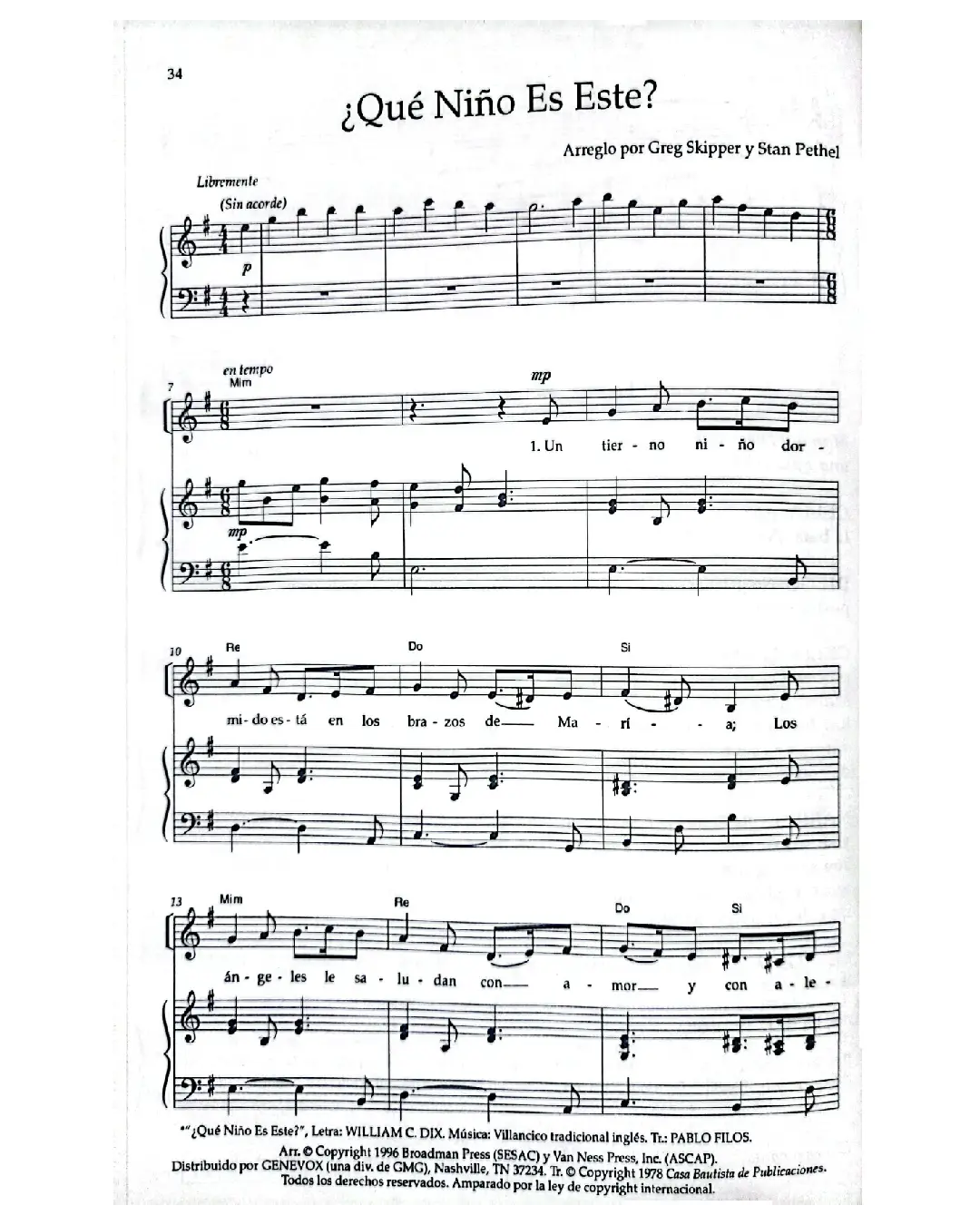 Santa la noche - Pistas instrumentales y corales - Imagen 6