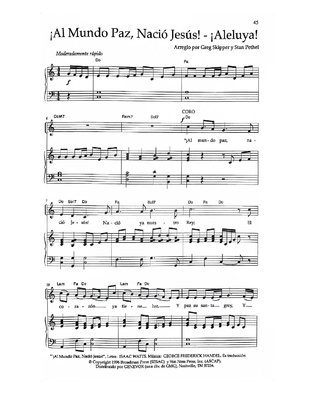 Santa la noche - Pistas instrumentales y corales - Imagen 8